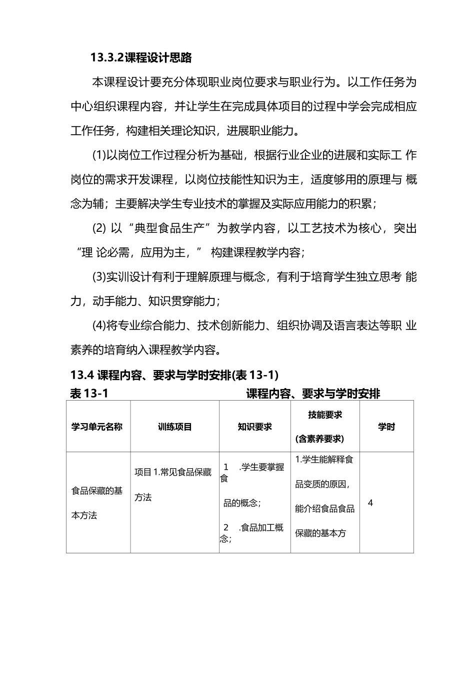 食品加工技术课程标准_第3页