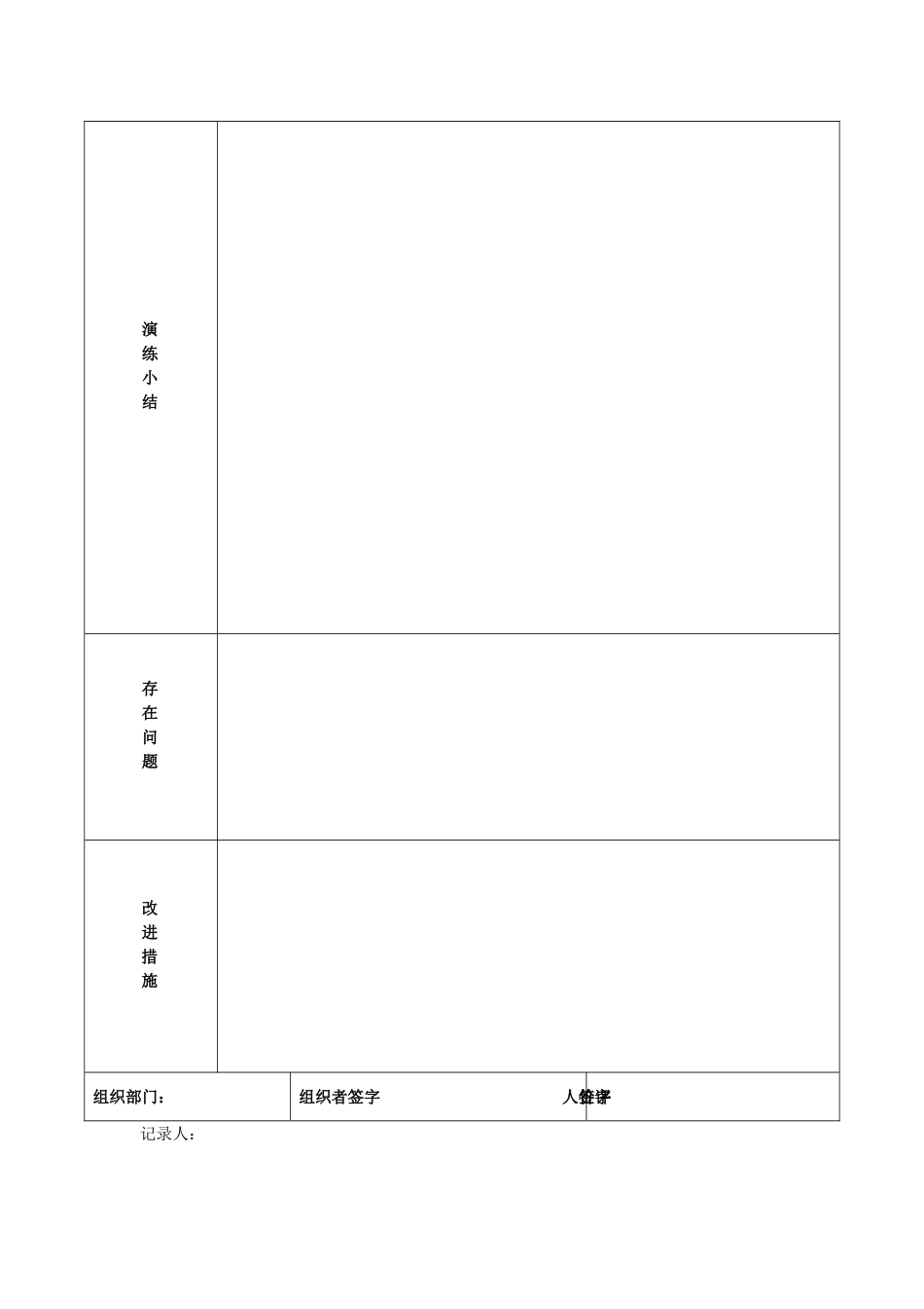 食品安全事故应急预案演练记录_第2页