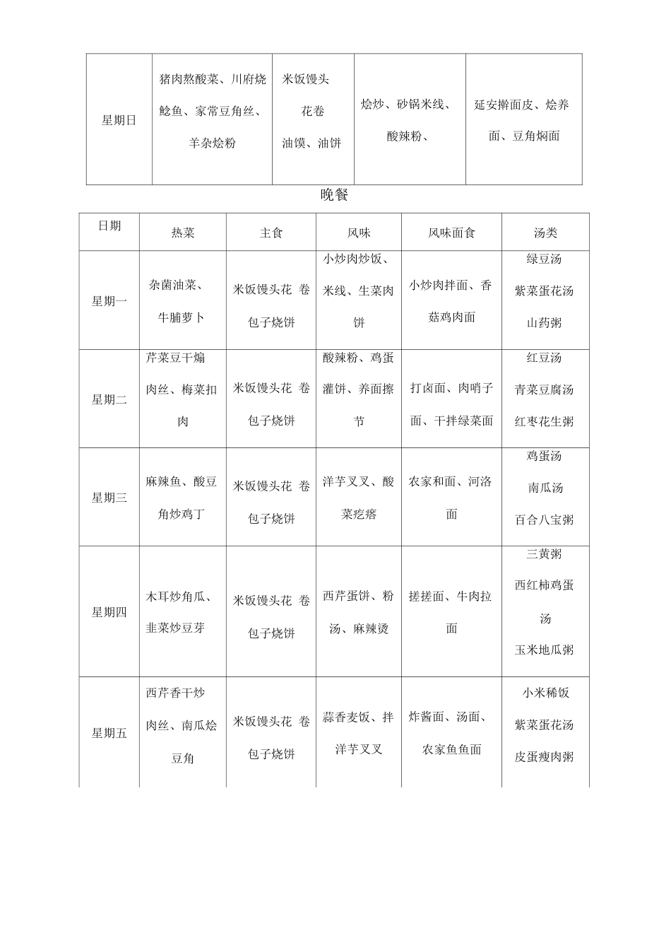 食堂餐单展示_第3页