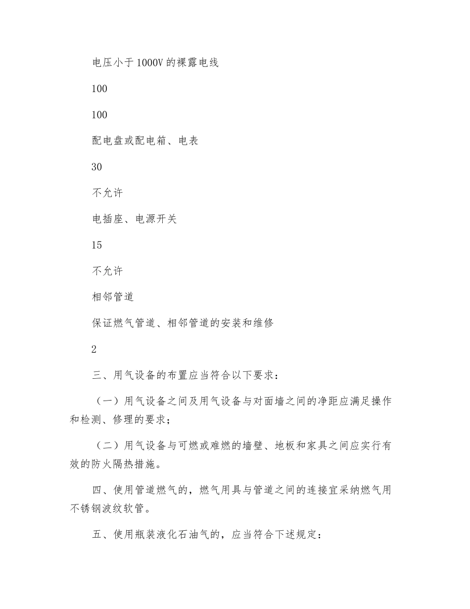 餐饮场所使用燃气的基本安全要求_第2页