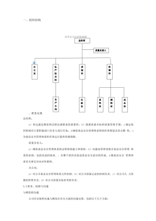 饲料质量管理体系手册