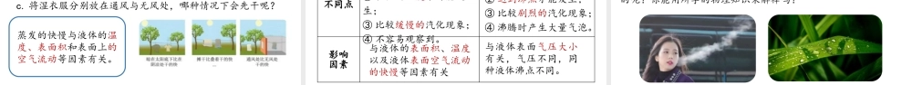 2025-2026学年新人教版八年级物理上册3.3汽化与液化课件