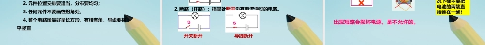 2025秋-人教版九年级物理15.2电流和电路（课件）