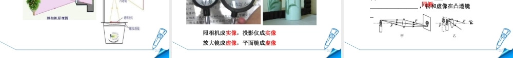 2024人教版八年级物理上册第五章  透镜及其应用第2节 生活中的透镜 课件