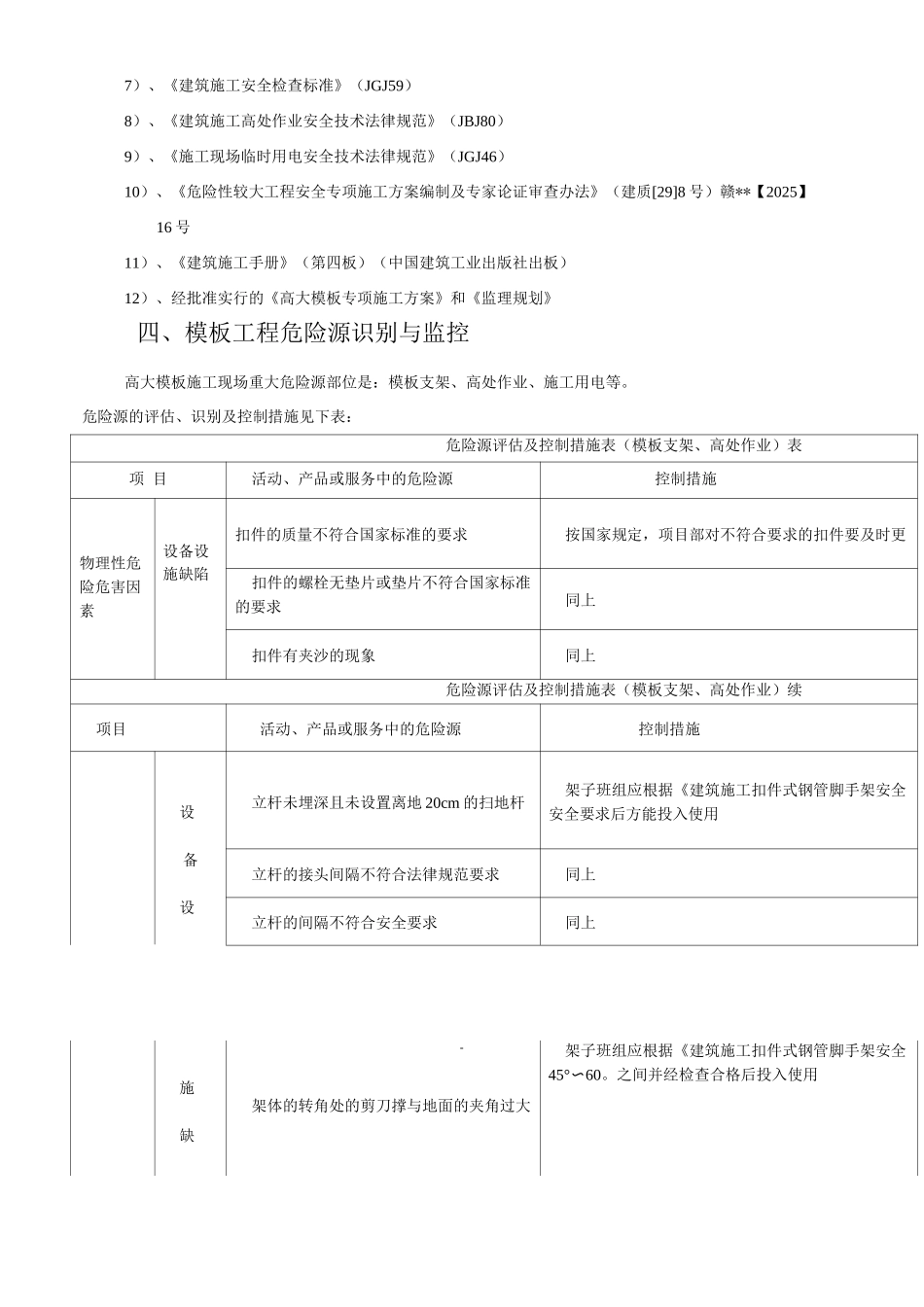 高大模板工程监理实施细则_第3页