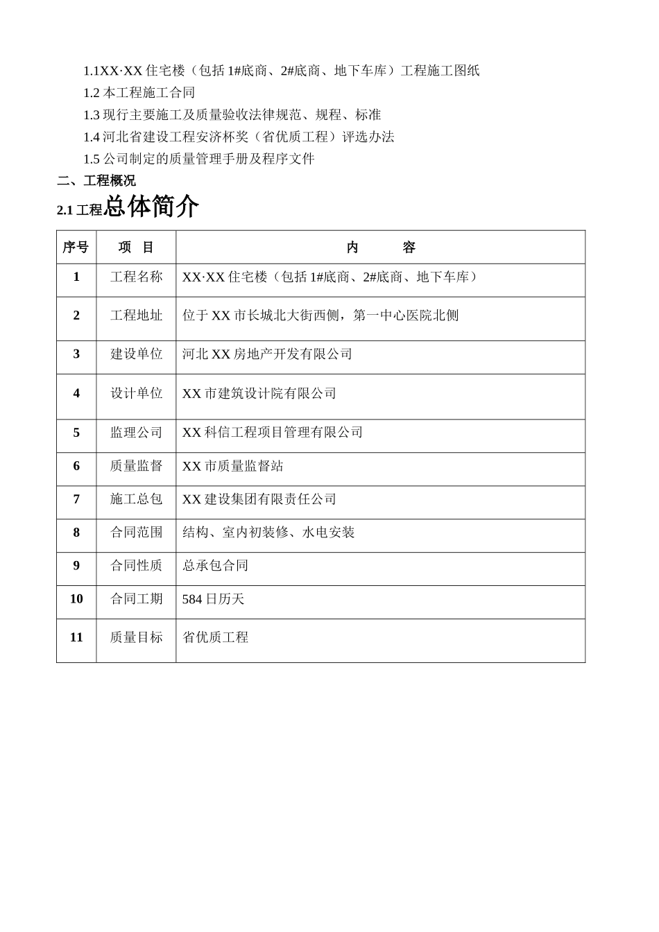 高层住宅小区安济杯创优方案_第3页