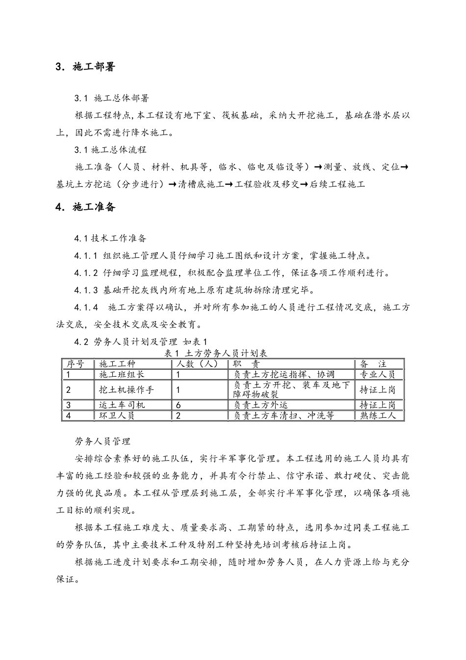 高层建筑土方开挖施工方案_第3页