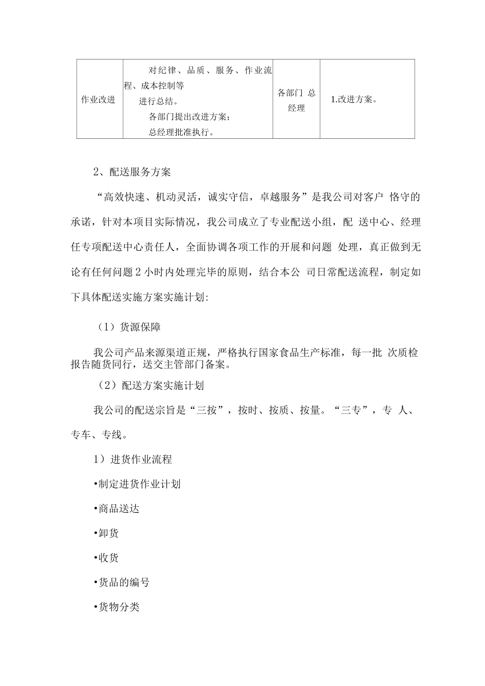 鸡、鸭、鹅、肉类食材供货服务方案_第3页