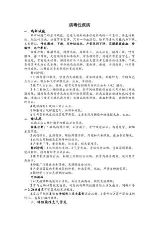 鸡病诊断与防治图谱