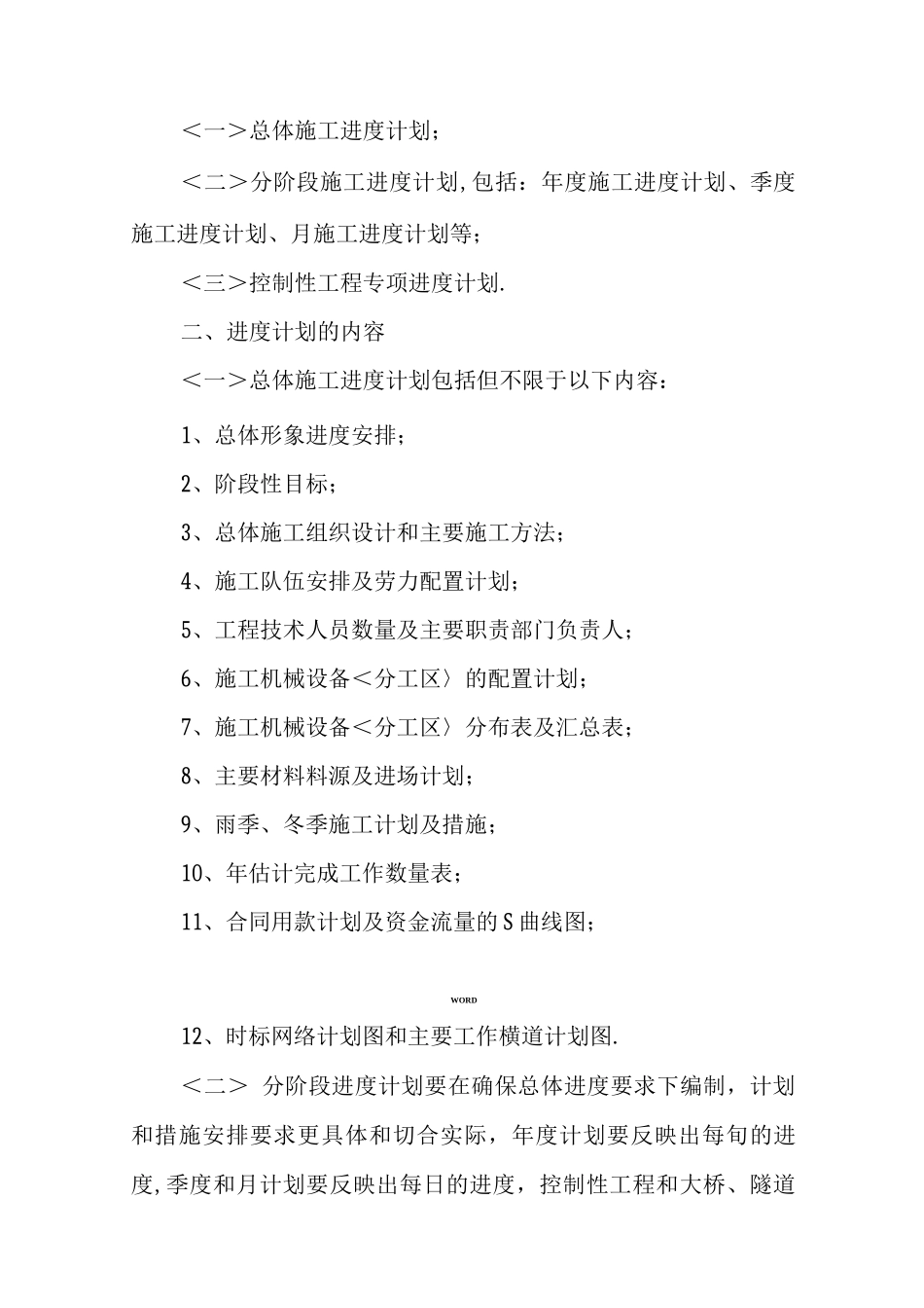 鹤辉高速公路工程进度管理办法_第3页