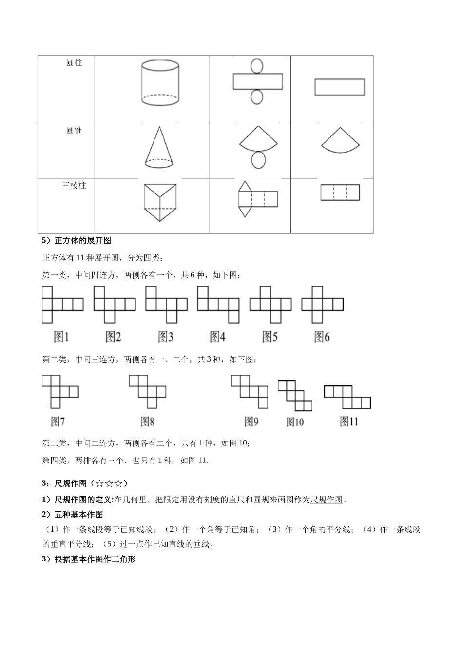 2026中考数学核心考点精讲精炼-考点25视图与投影、尺规作图、命题（学生版+名师详解版）_第2页