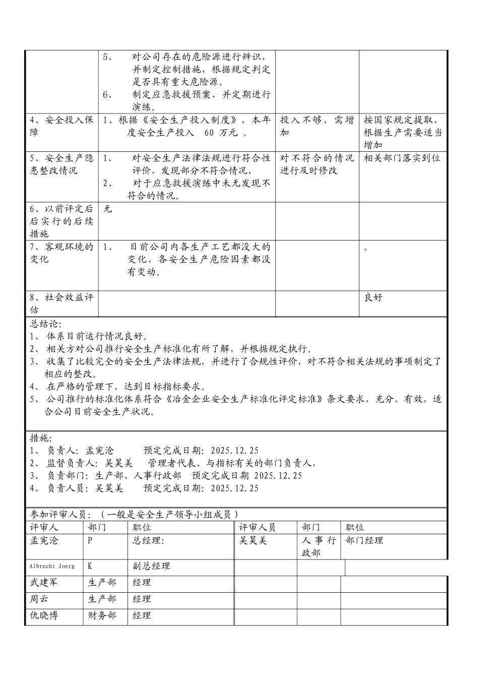 13[1].2安全生产标准化绩效评定和持续改进记录_第3页