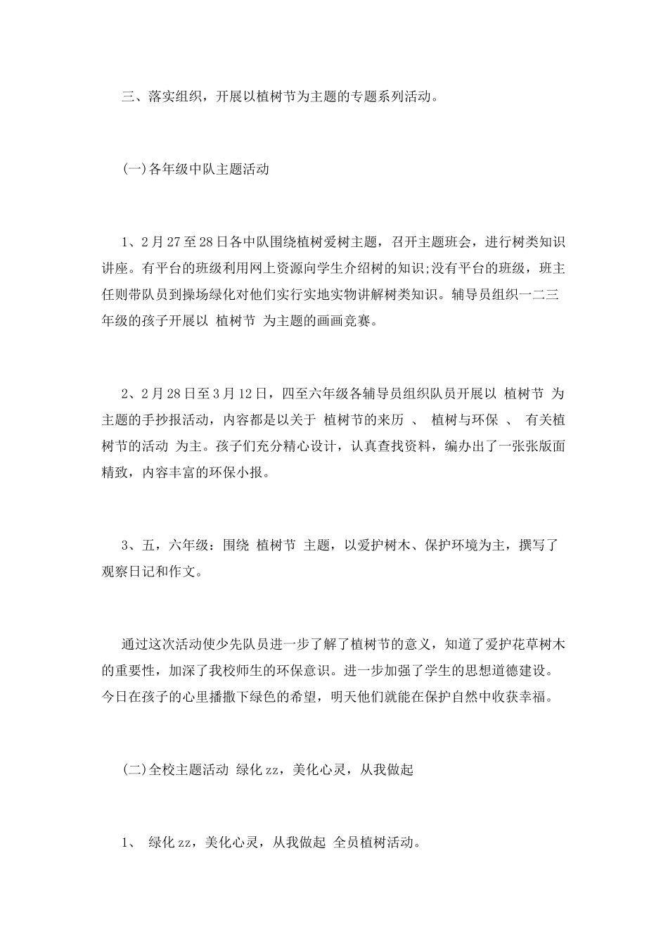 2021植树节活动总结1_第2页