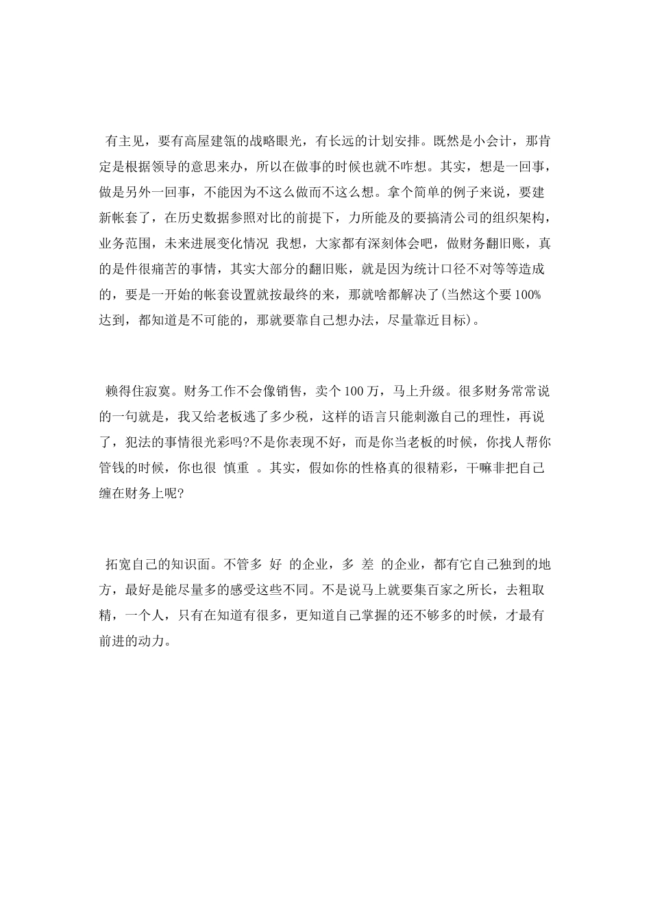 2025会计个人工作总结报告_第2页