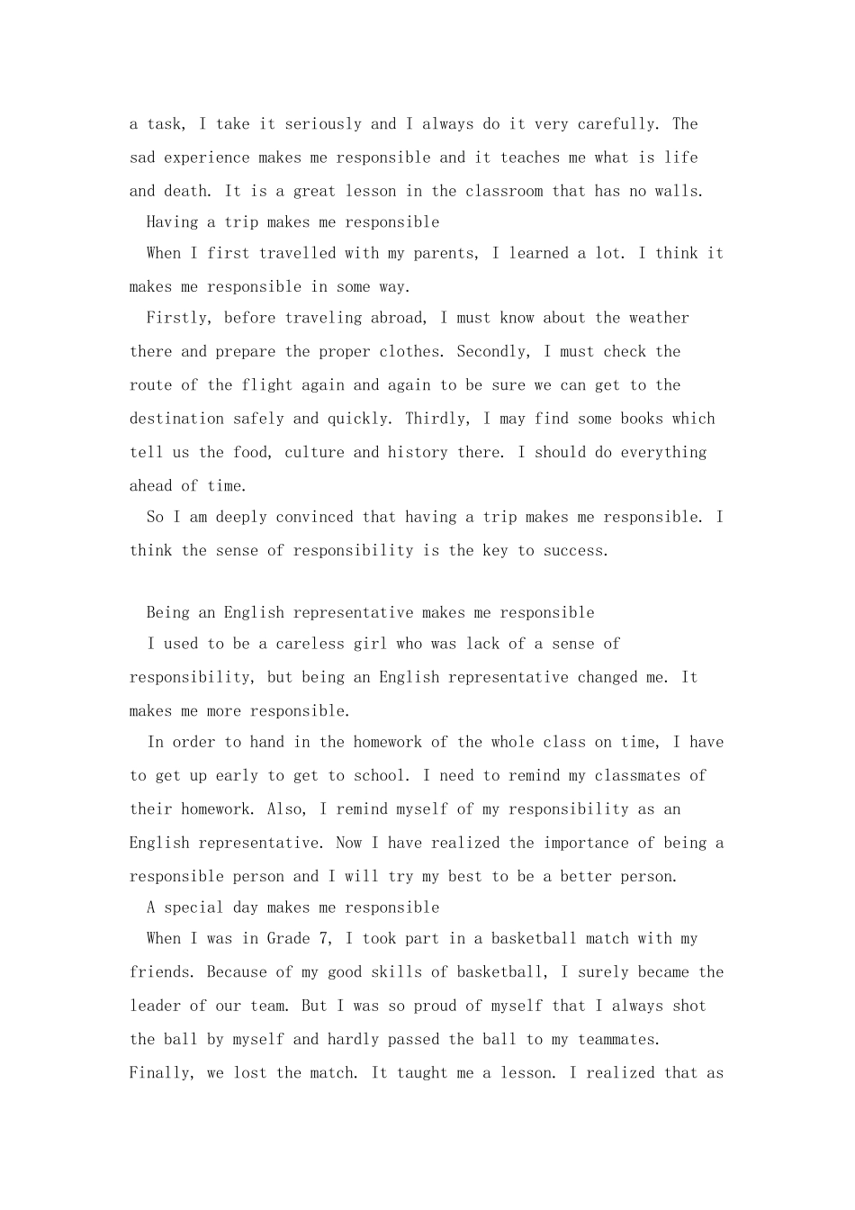 2025初三二模作文参考----makes-me-responsible_第2页