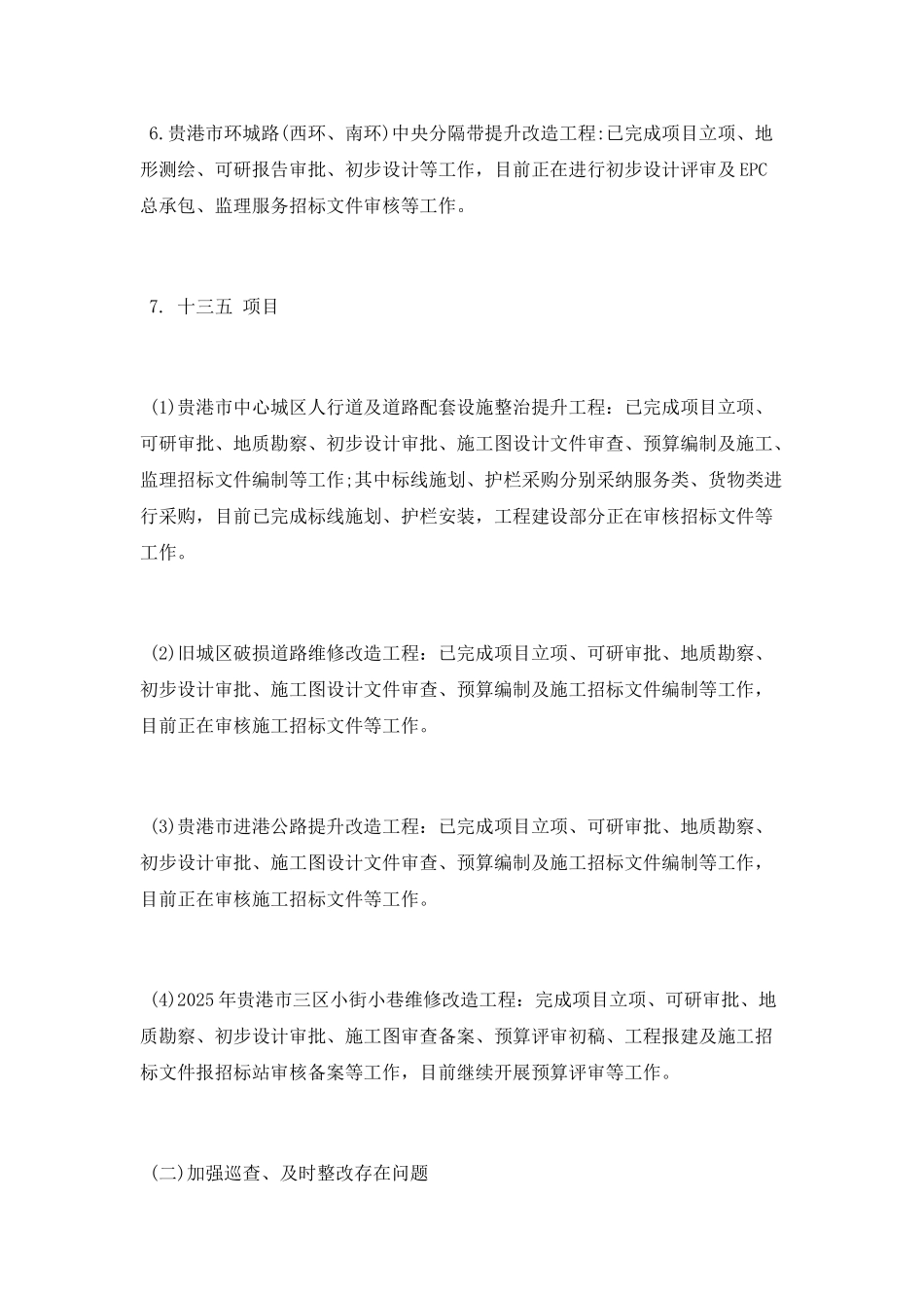 2025年2月份城市道路管理处工作总结暨2025年3月份工作计划_第2页