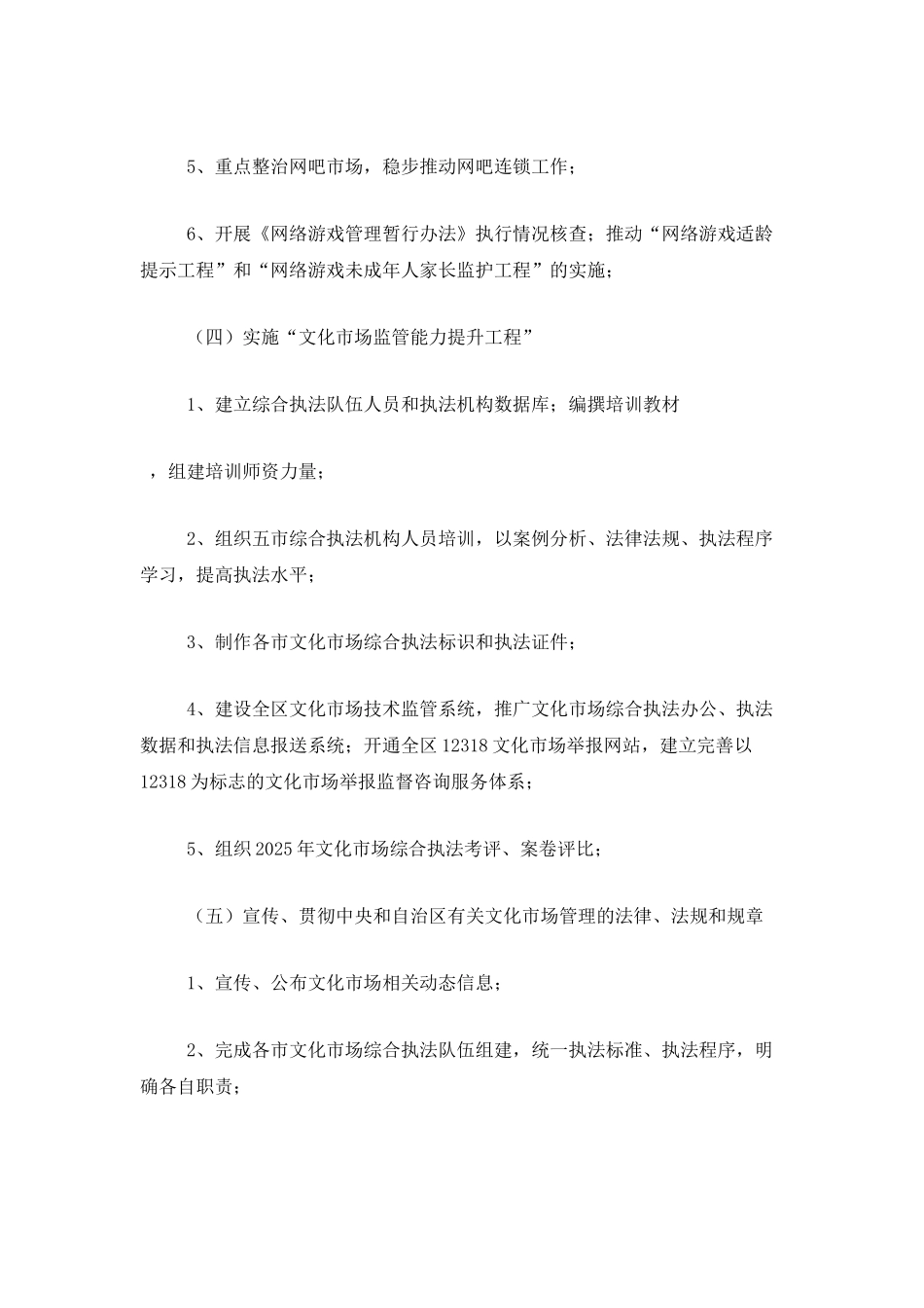 2025年XXX省文化执法总队工作计划_第2页