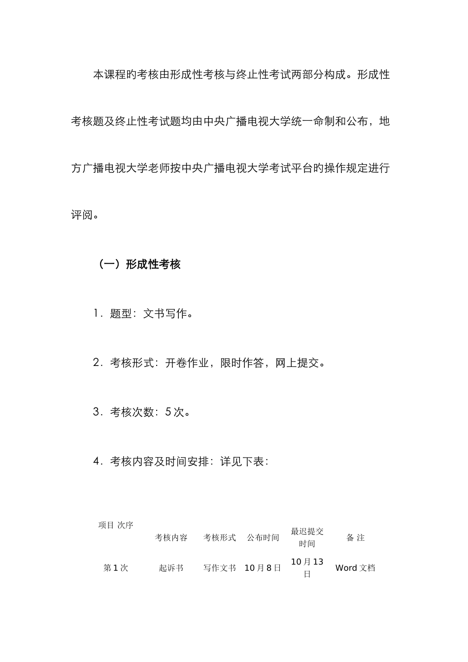 2025年中央电大法律文书课程基于网络考核改革试点方案_第3页