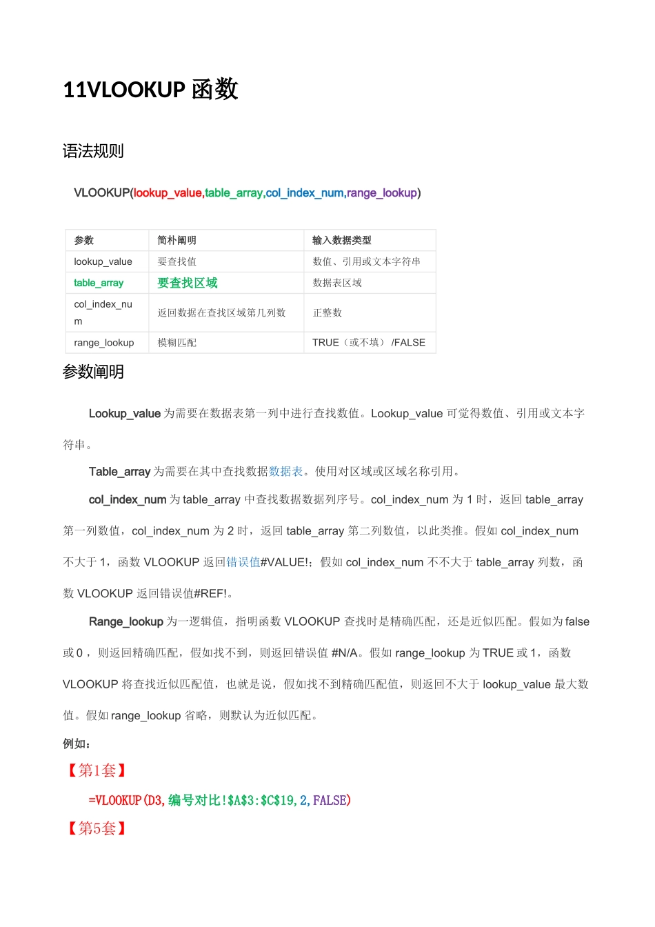 2025年二级MSOfficeExcel函数总结_第1页