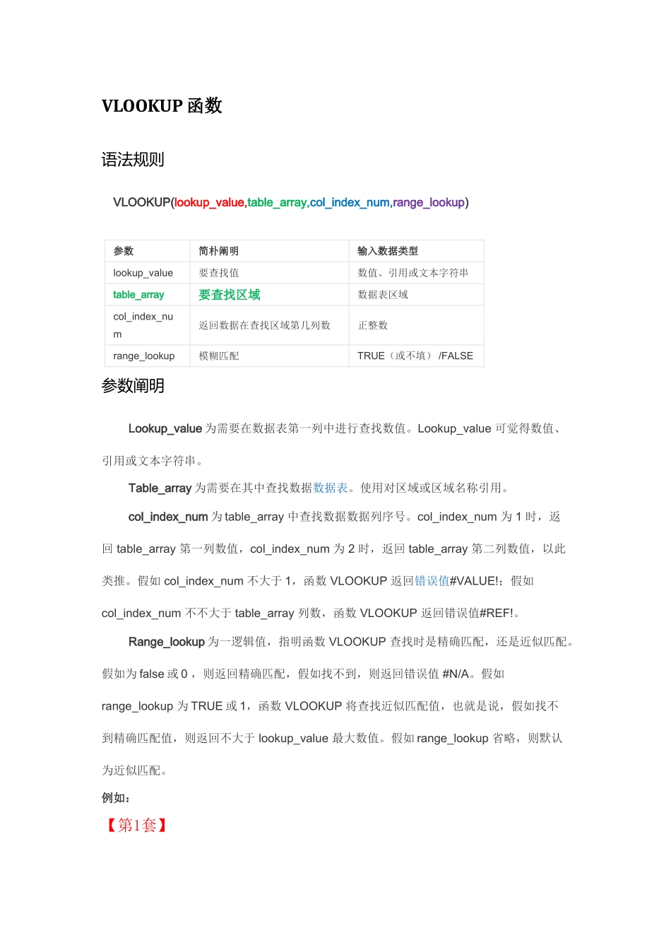 2025年二级MSOffice高级应用Excel函数总结_第2页