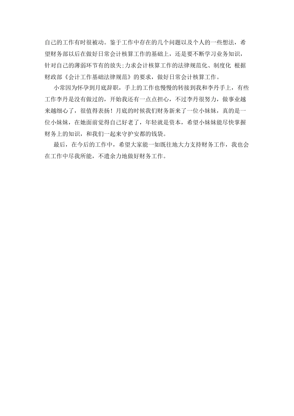 2025年会计工作总结_第2页