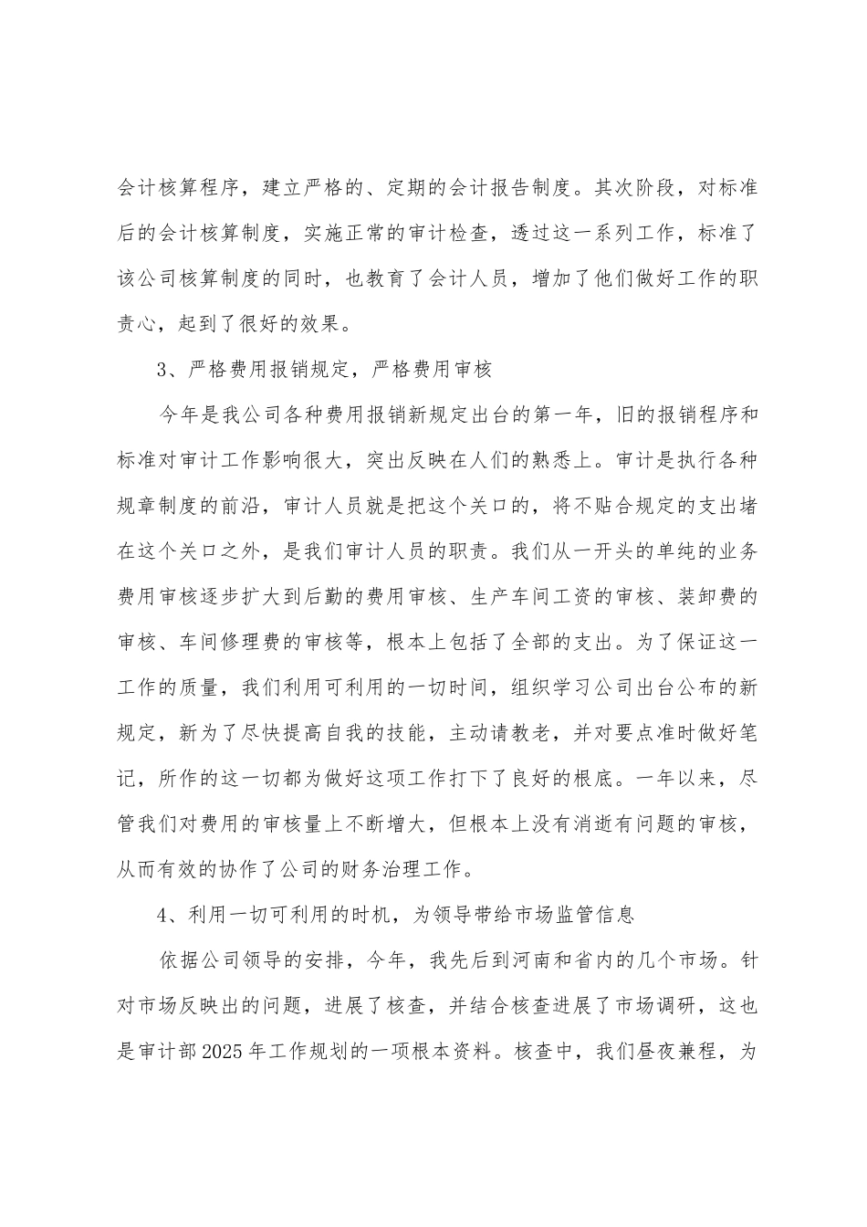 2025年公司的内审工作总结范文_第3页