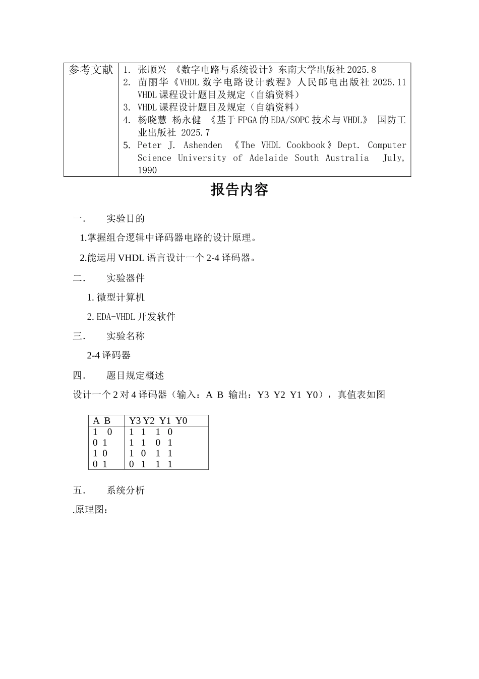 2025年南京邮电大学软件设计VHDL实验报告_第3页