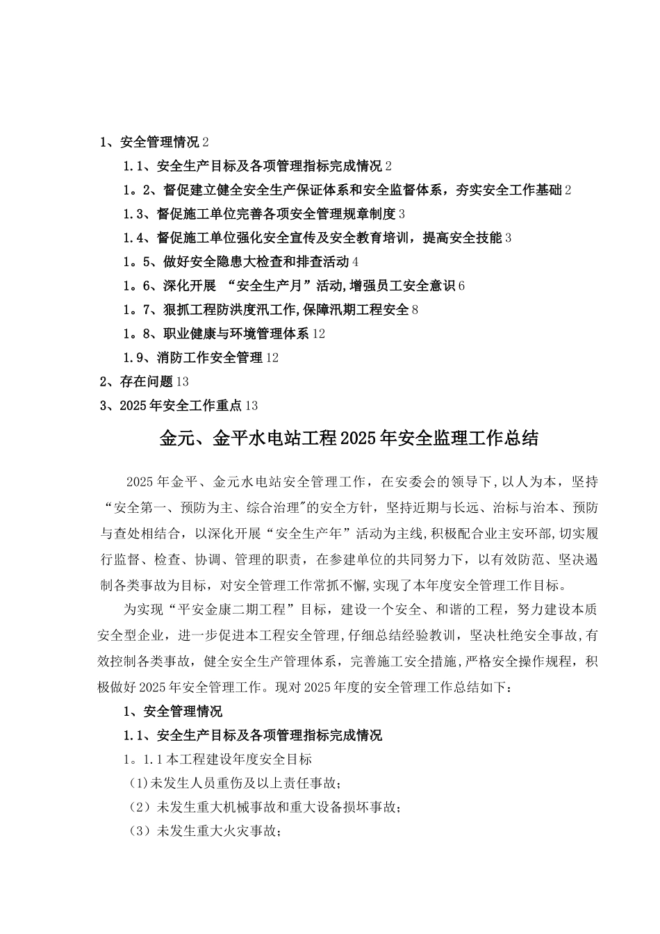 2025年安全监理工作总结_第3页