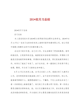 2025年实月习总结