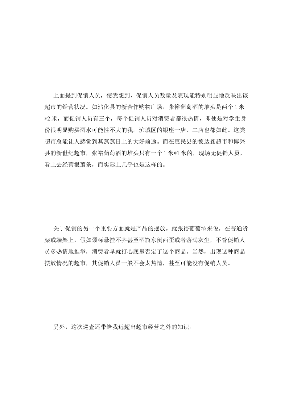 2025年寒假大学生销售实习报告_第2页