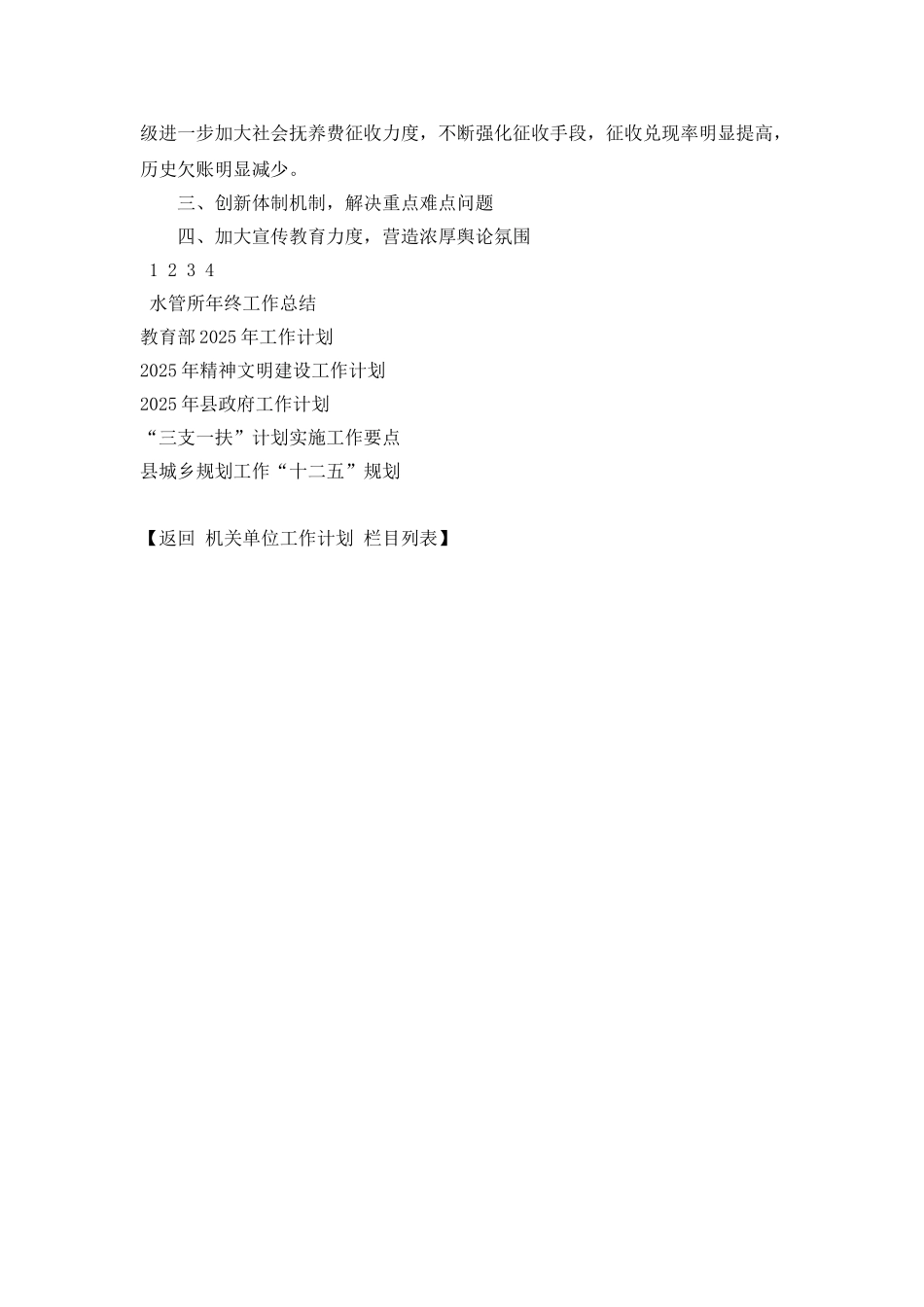 2025年工作总结及2025年工作规划_第2页