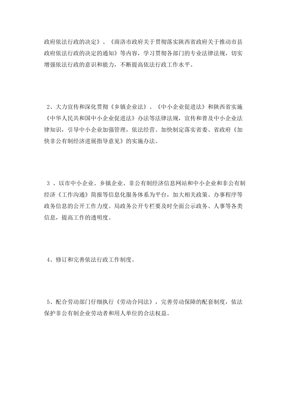 2025年度依法行政工作计划_第2页