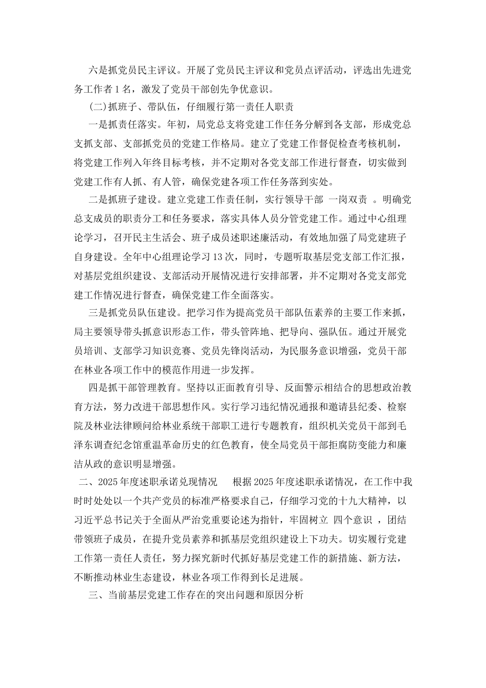 2025年抓基层党建述职报告_第2页