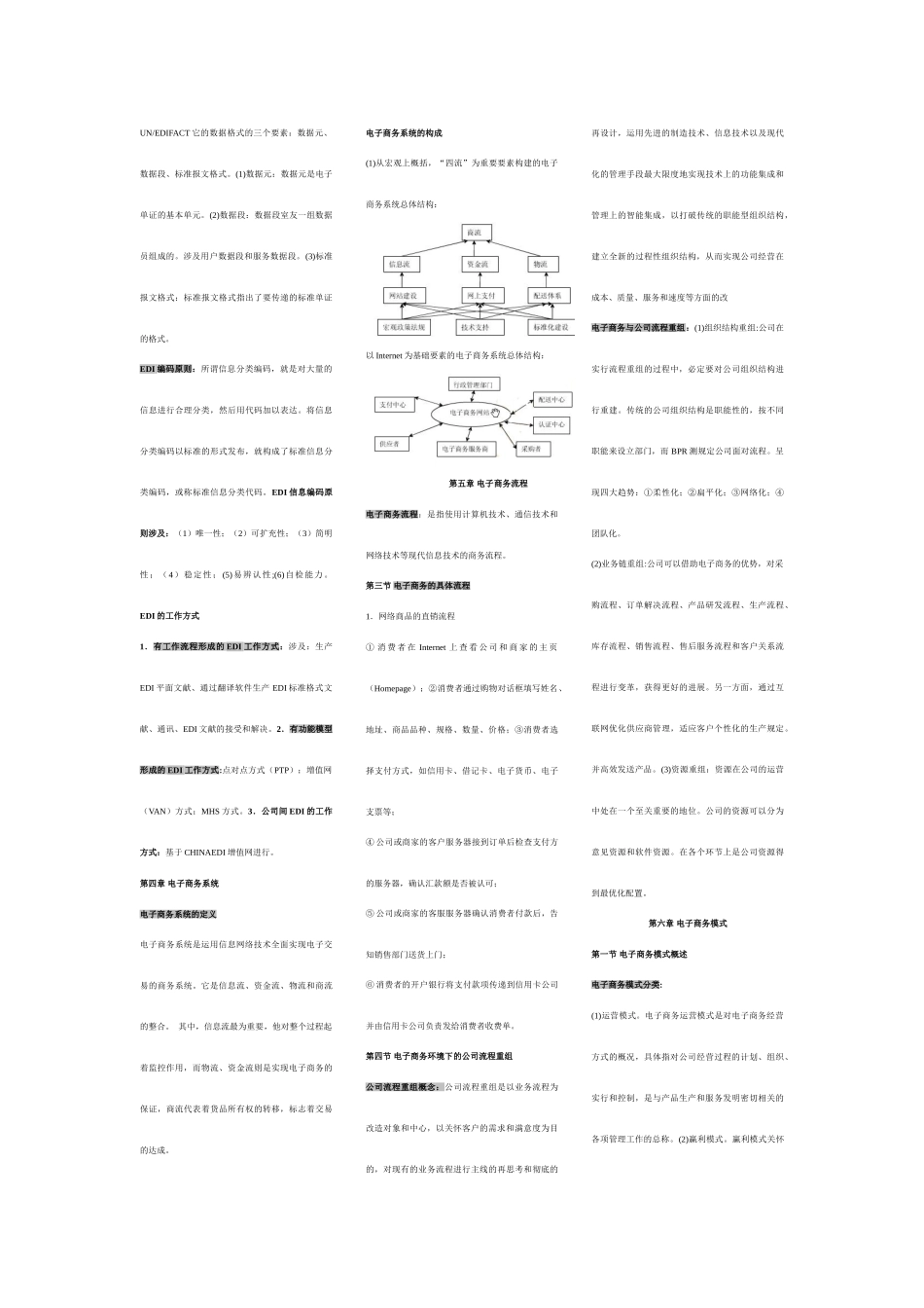 2025年期末考试电大电子商务概论考点版_第2页