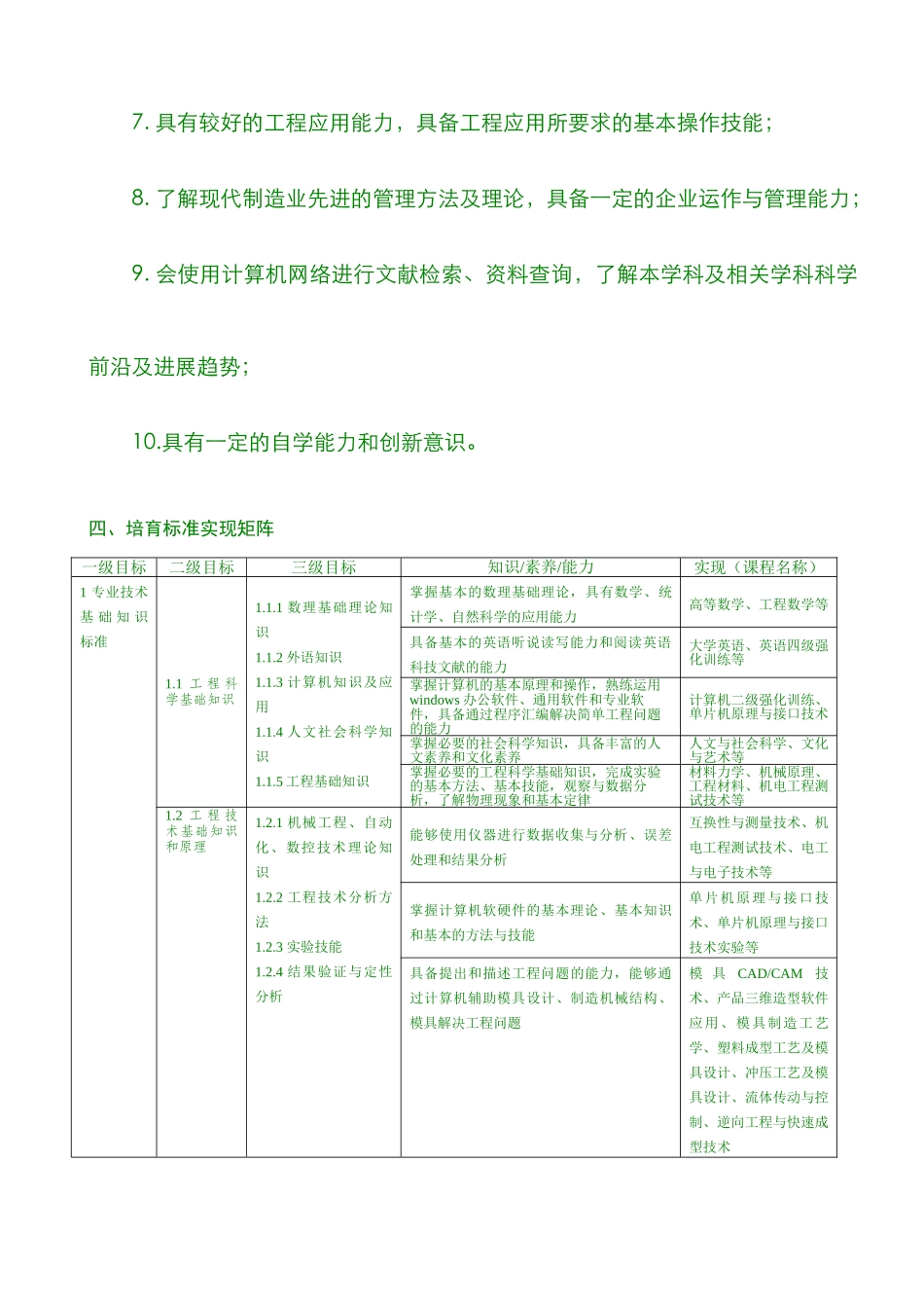 2025年机械设计制造及其自动化专升本课件_第3页