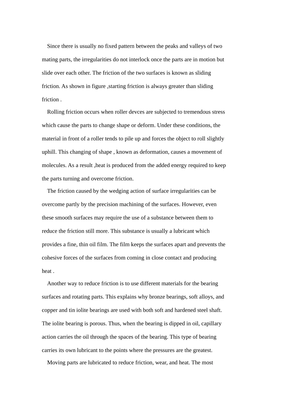 2025年毕业设计论文外文文献翻译机械设计制造及其自动化轴承的摩擦与润滑中英文对照_第2页