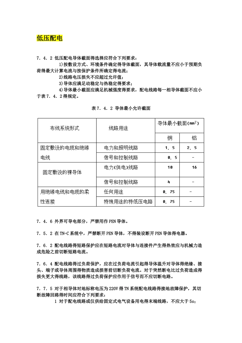 2025年版电气规范强条汇总_第2页