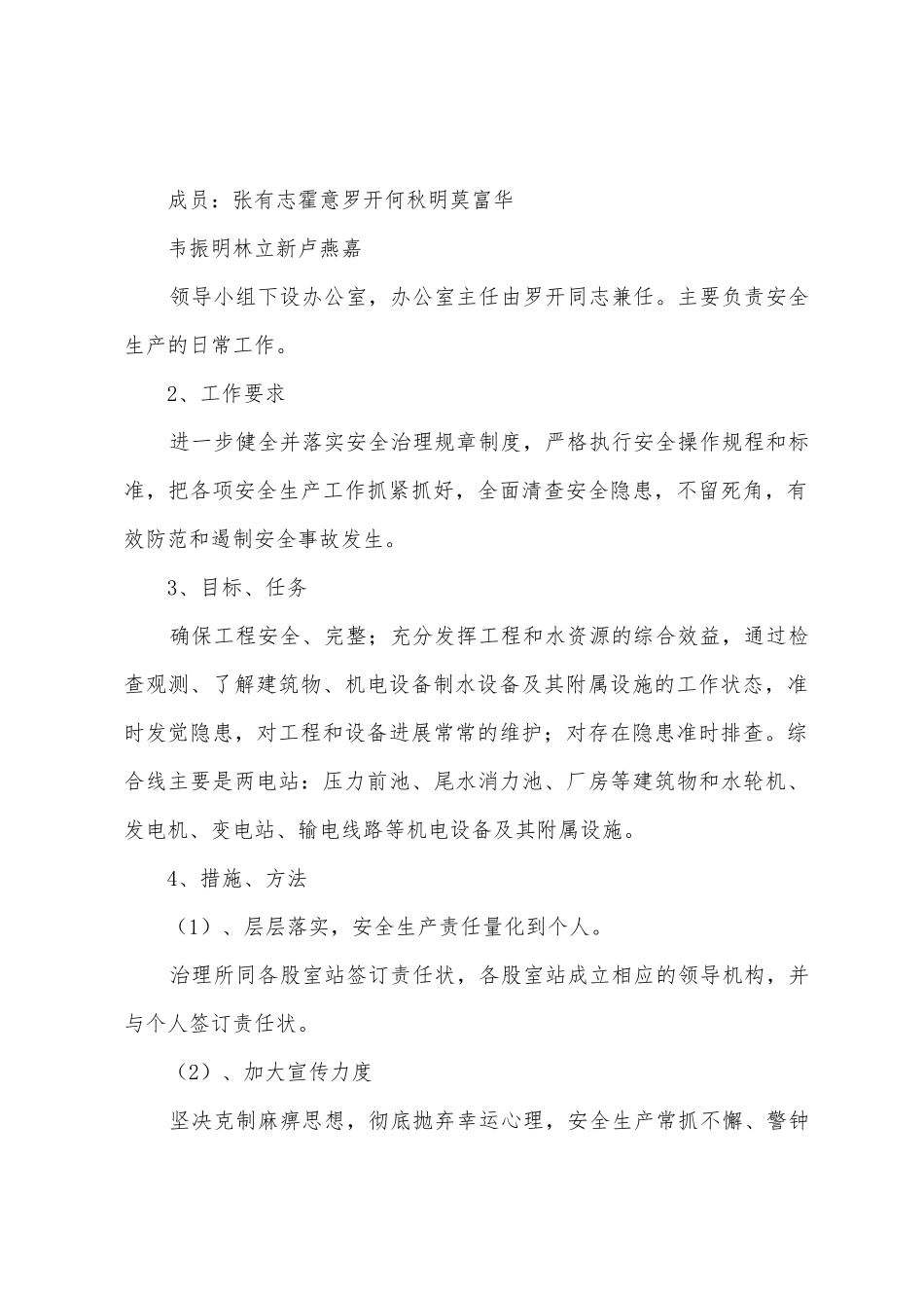 2025年电站安全生产专项检查工作总结_第2页