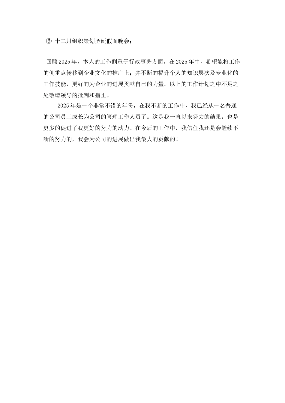 2025年综合管理岗位个人工作计划-1_第2页