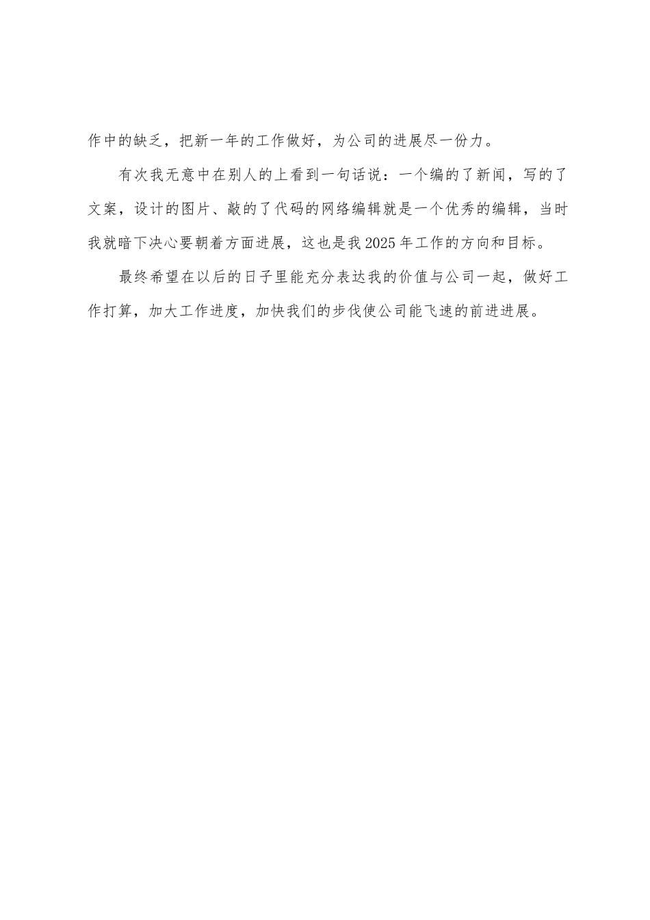 2025年网络编辑年终工作总结(一)_第3页