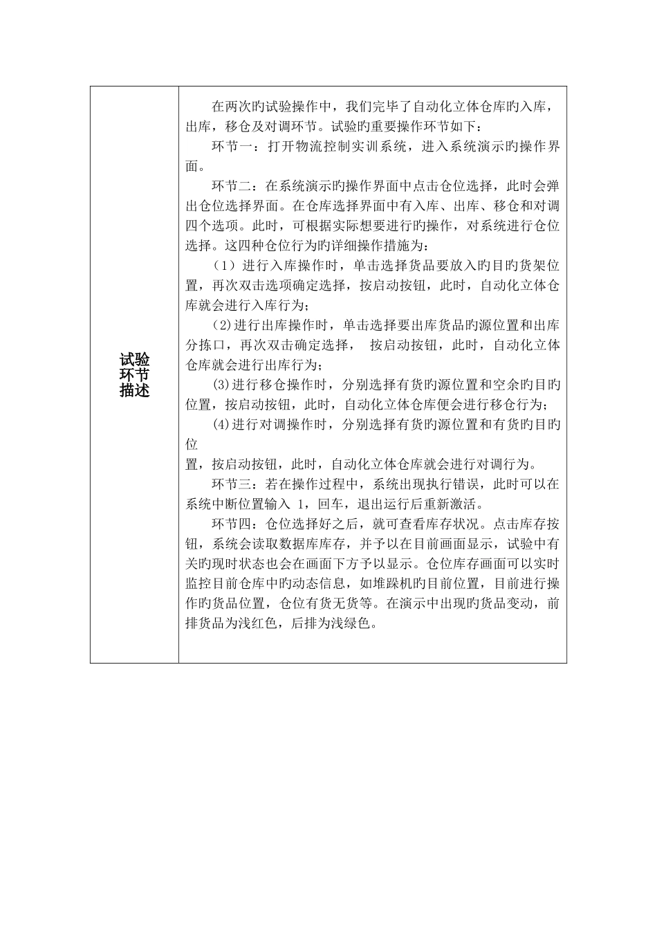 2025年自动化立体仓库的实验报告_第3页