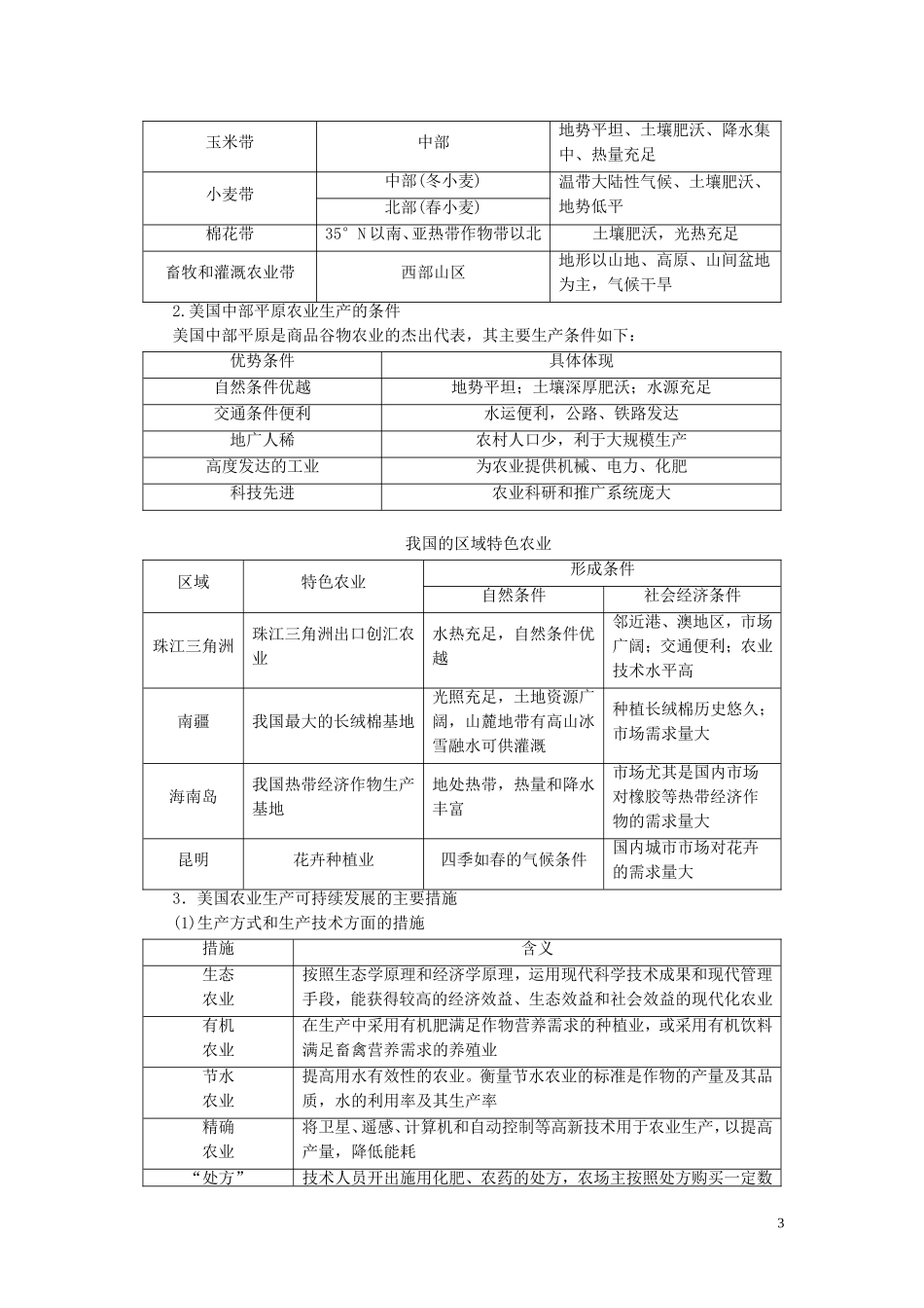 （浙江选考）新高考地理一轮复习 第九章 区域地理环境与人类活动 第31讲 认识国家教学案 新人教版-新人教版高三全册地理教学案_第3页
