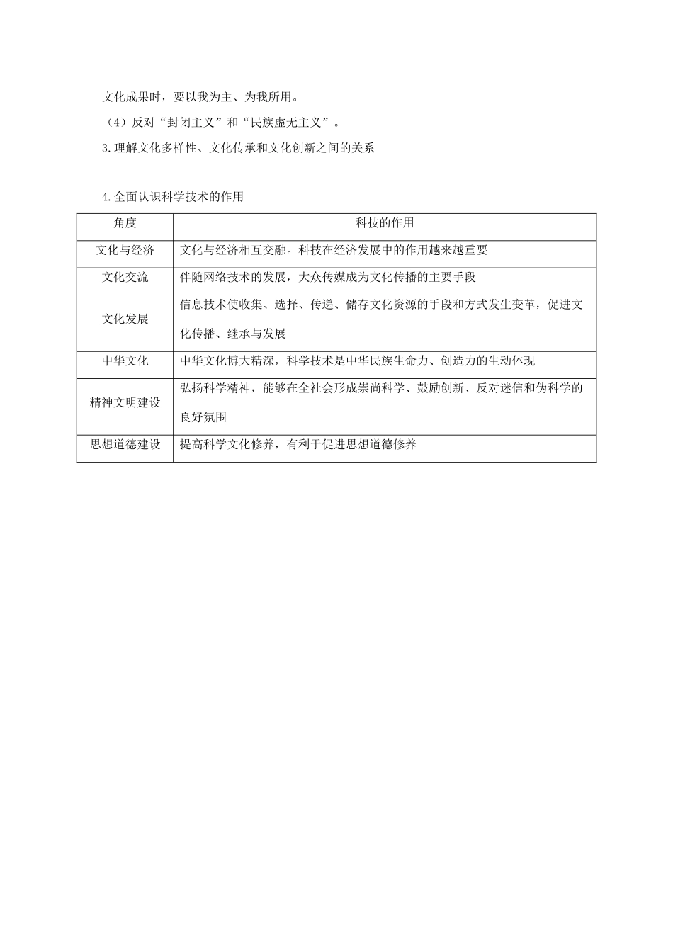 （浙江选考）高考政治一轮复习 文化生活 单元整合 热点聚焦（十）文化传承与创新讲义-人教版高三全册政治学案_第2页