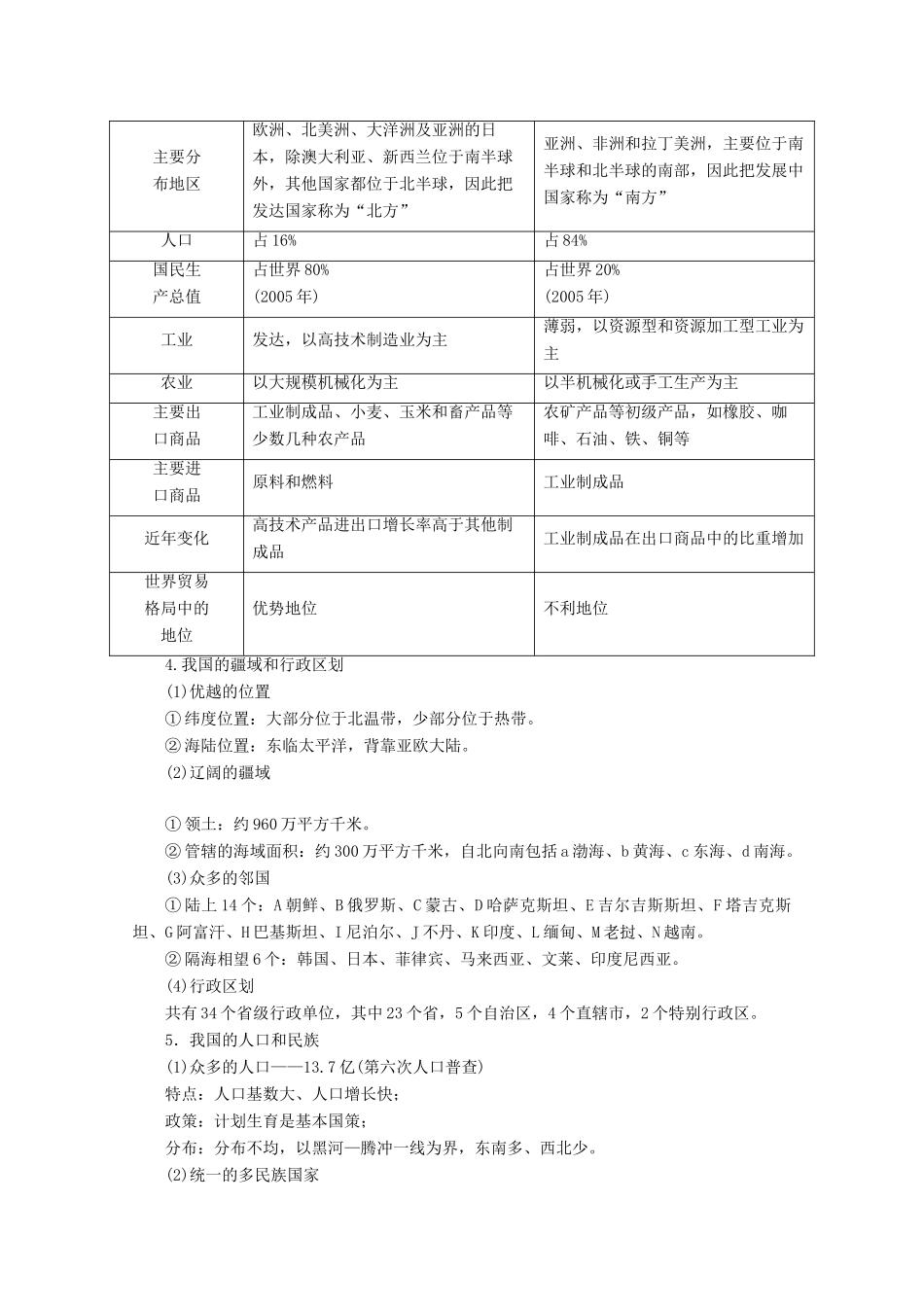 （课标通用）高考地理大一轮复习 第19讲 人口的数量变化与人口的合理容量学案 新人教版-新人教版高三全册地理学案_第3页
