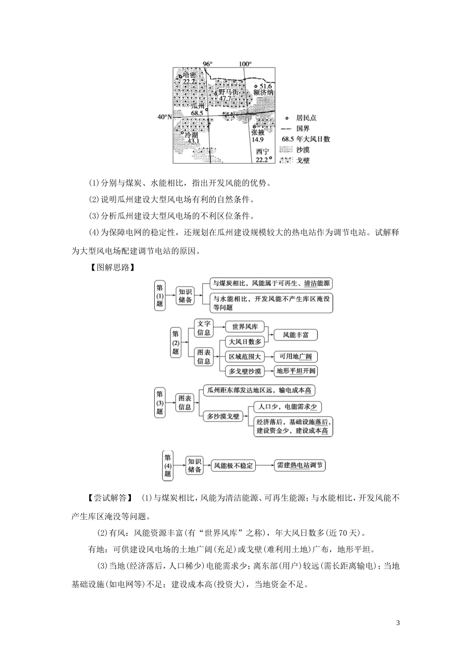 （选考）新高考地理一轮复习 第十二单元 区域资源、环境与可持续发展 第36讲 资源开发与区域可持续发展——以德国鲁尔区为例教学案 鲁教版-鲁教版高三全册地理教学案_第3页