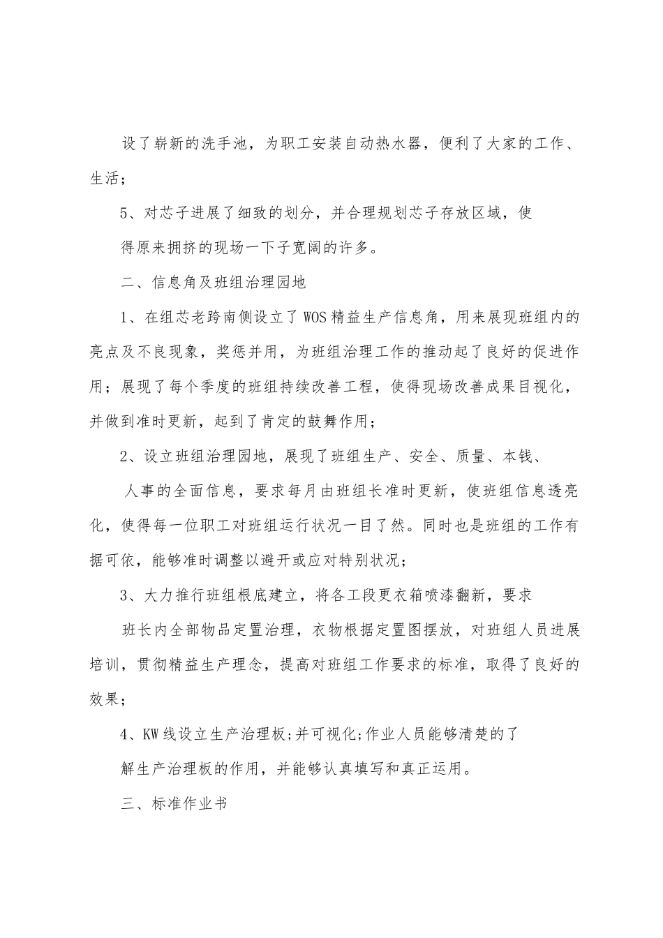 2025年车间精益生产总结_第2页