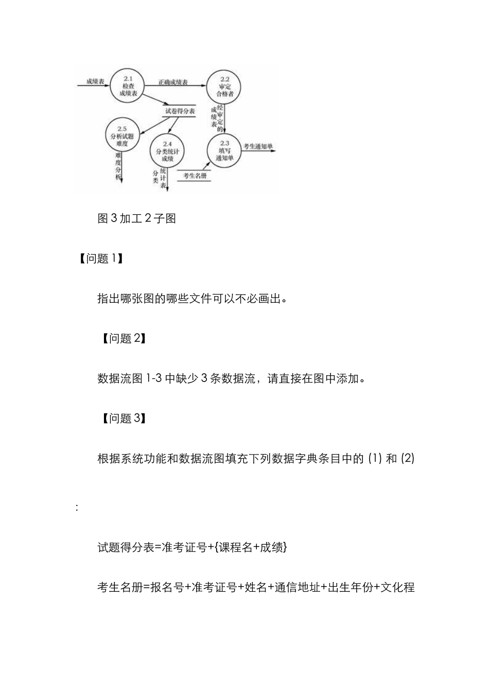 2025年软件设计师模拟试题下午试卷_第3页