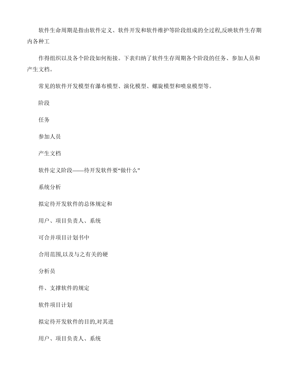 2025年软件设计师考试必备专题七软件工程专题精_第2页