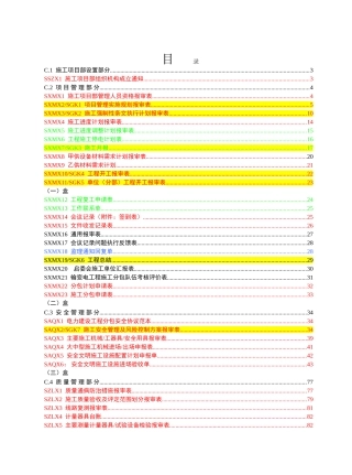 2025新版施工项目部标准化工作手册