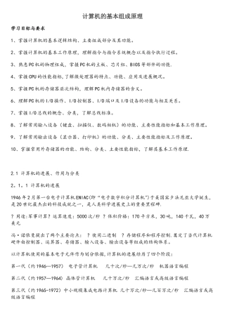 2025江苏专转本计算机讲义
